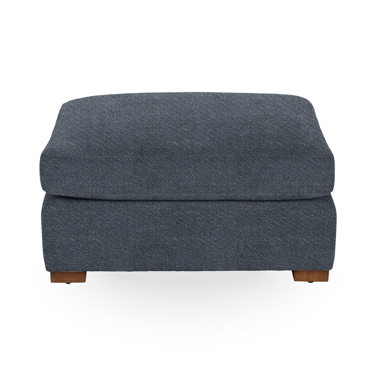 Audrey Ottoman - Midnight Denim / Polyester - Classic Home 5309OT2102