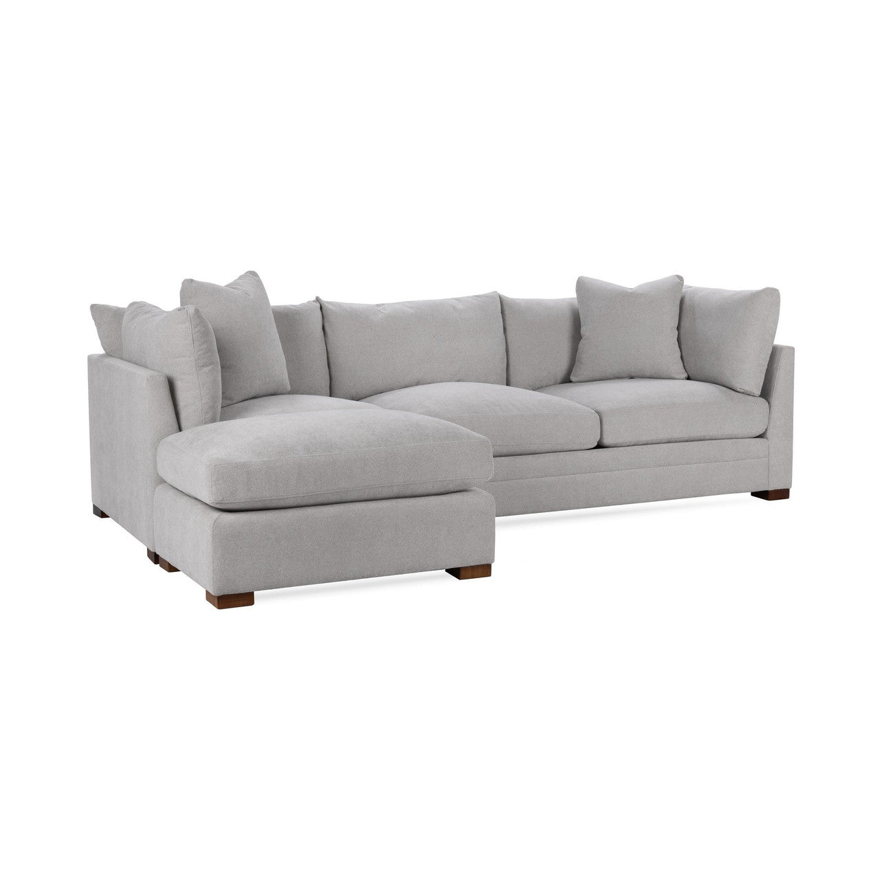 Audrey Upholstered Sofa Chaise Elite