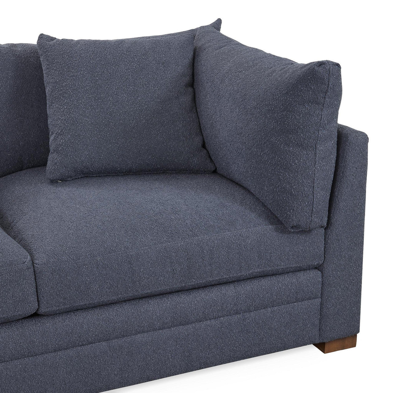 Audrey Upholstered Sofa Chaise Rise