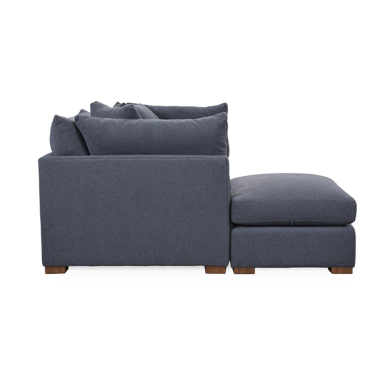 Audrey Upholstered Sofa Chaise Rise