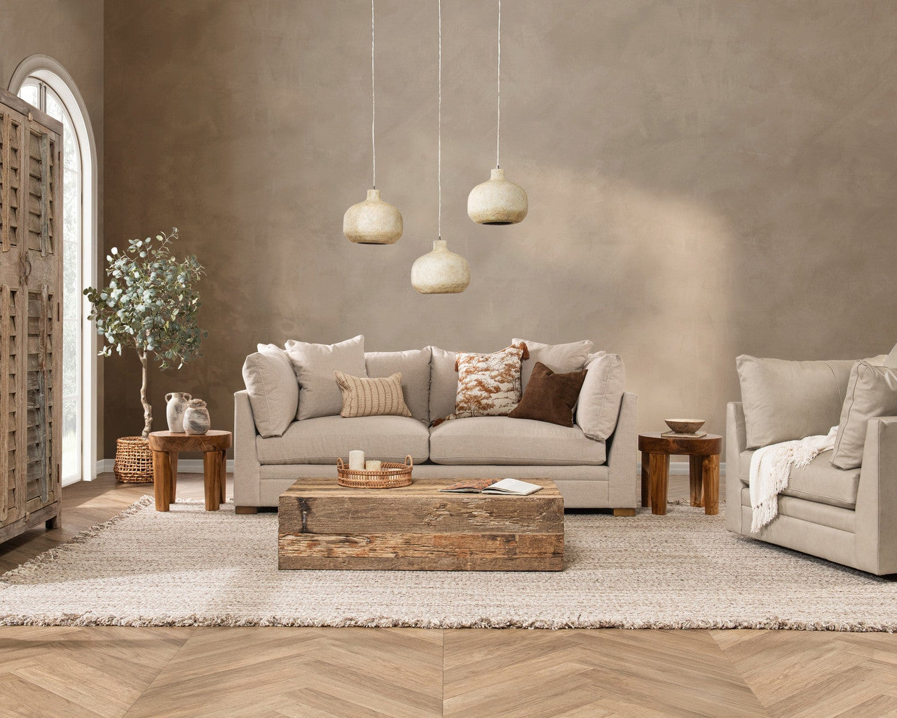 Audrey Upholstered Sofa Dawn