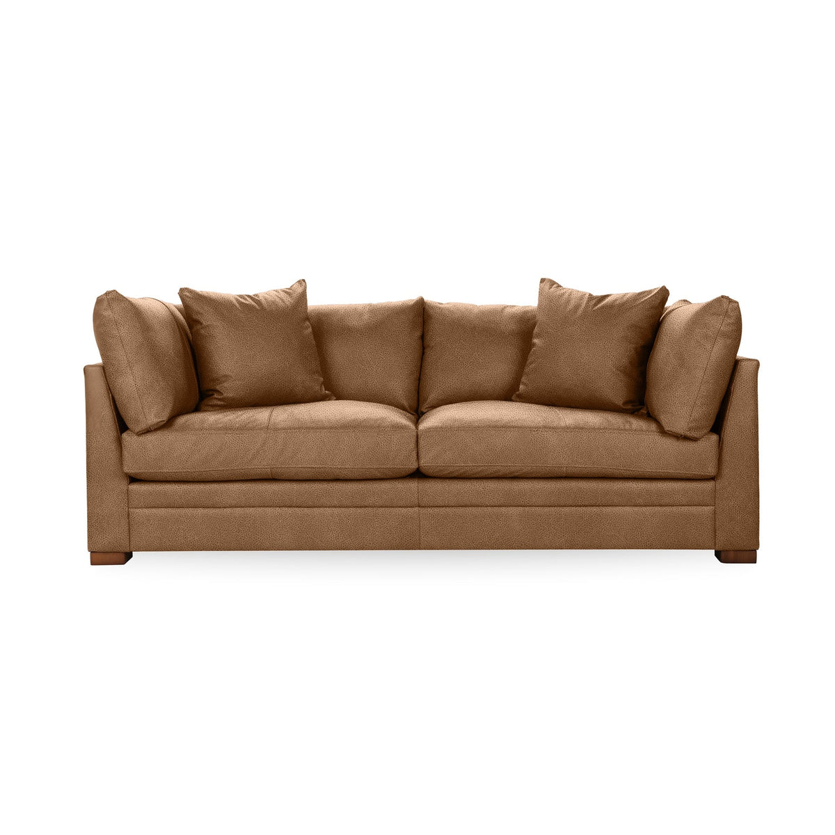 Audrey Sofa - Sand / Leather - Classic Home 5309SFEPSN