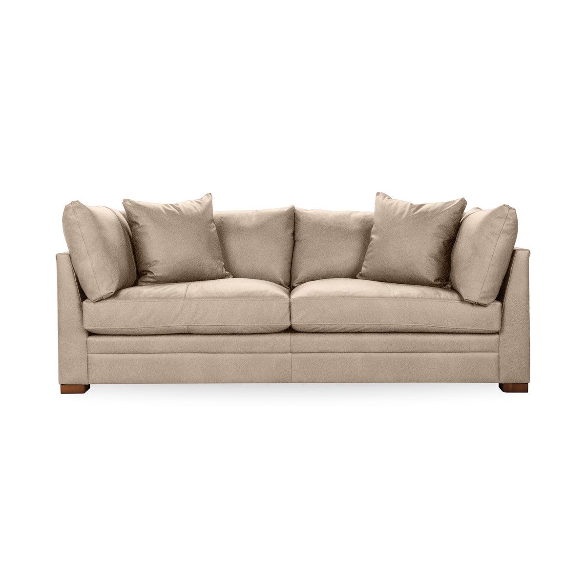 Audrey Sofa - Cashmere / Leather - Classic Home 5309SFLCM