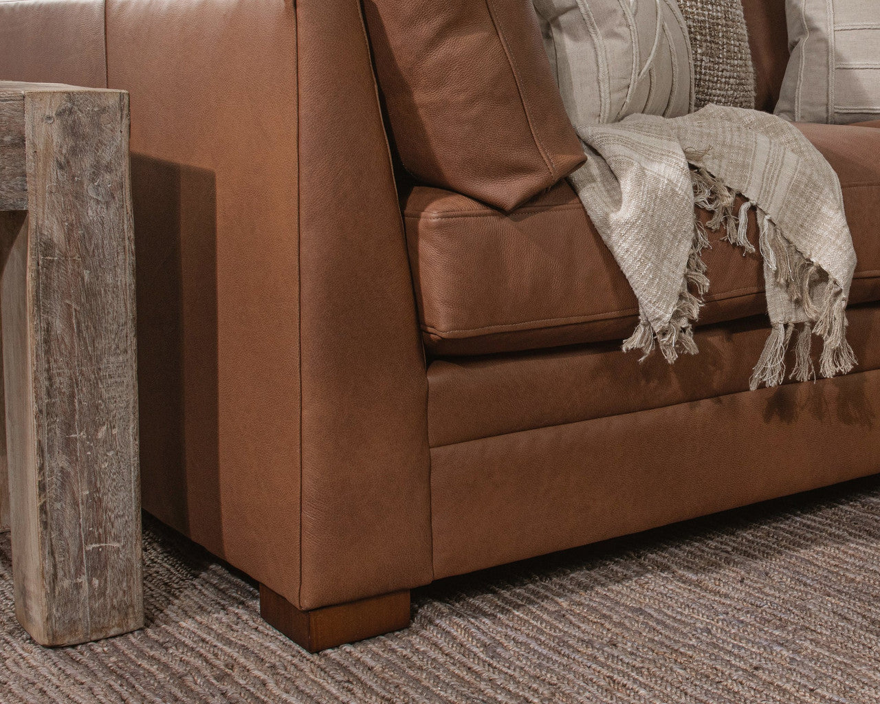 Audrey Leather Sofa Lush