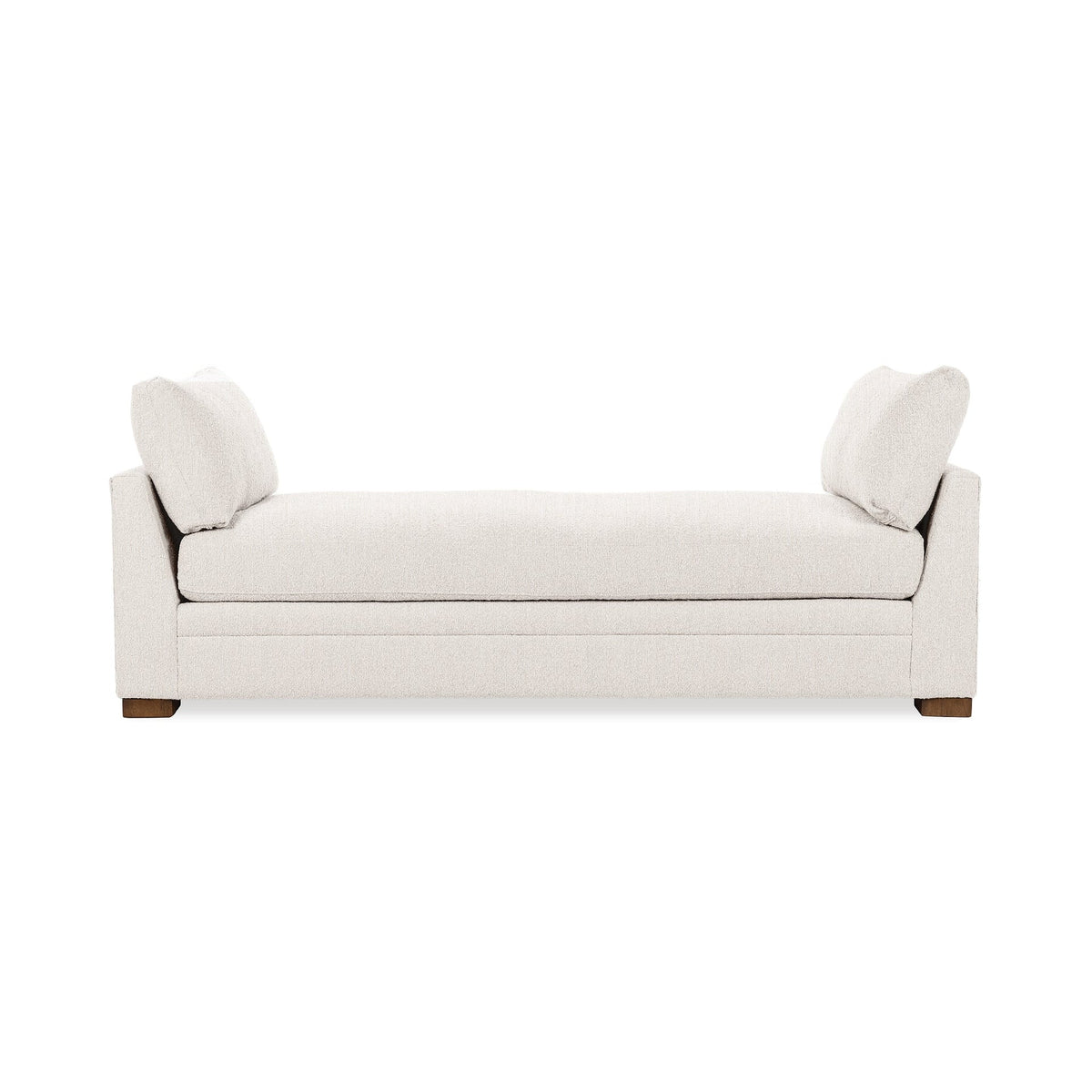 Audrey Backless Sofa - Flax / Polyester - Classic Home 5309STDFL