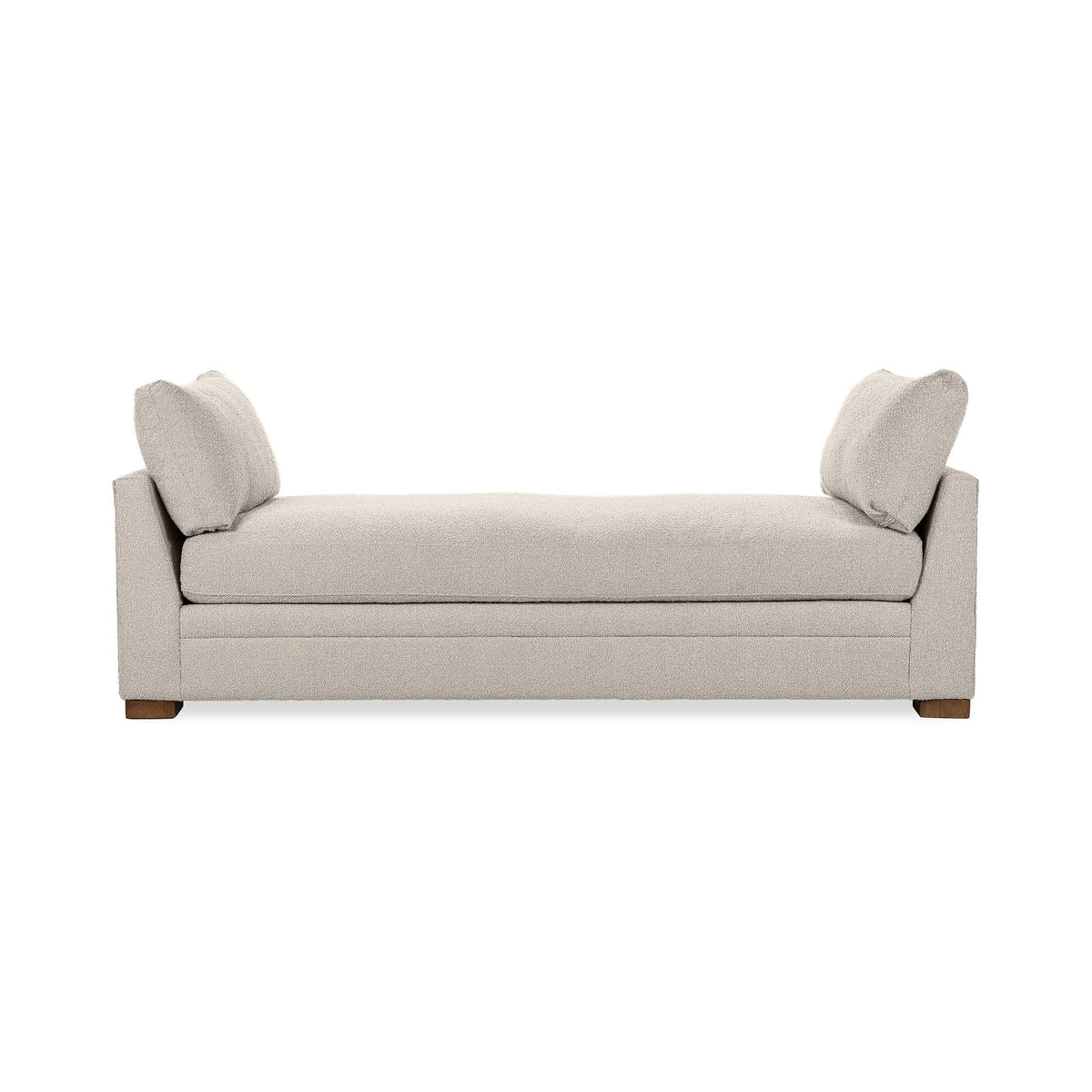 Audrey Backless Sofa - Twine / Polyester - Classic Home 5309STDTW
