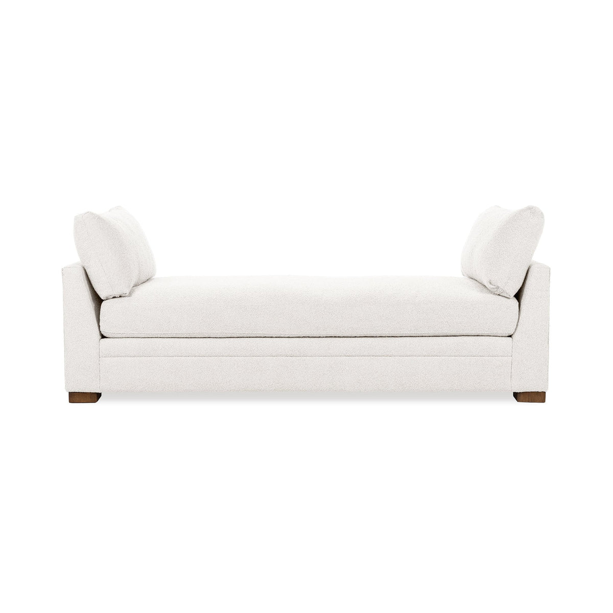 Audrey Backless Sofa - Ivory / Polyester - Classic Home 5309STEIV