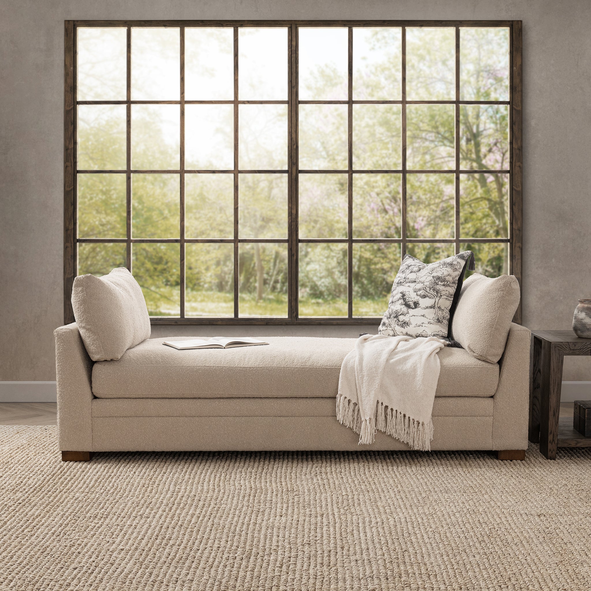 Audrey Backless Sofa - Harvest Bronze