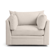Audrey Swivel Chair - Bliss-Beige