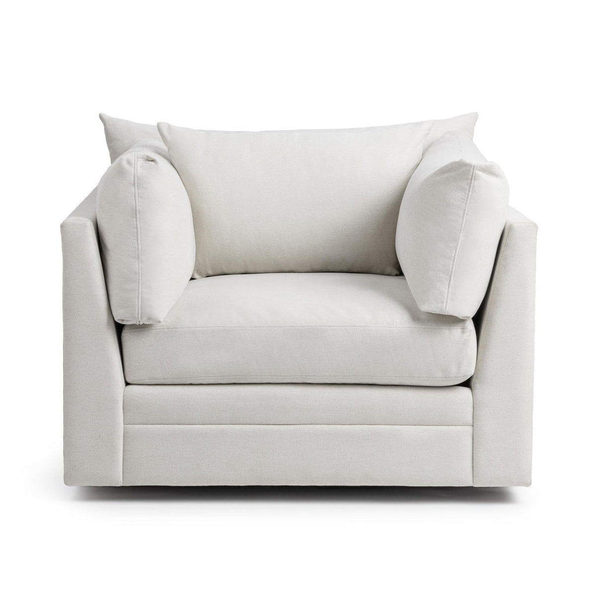 Audrey Swivel Chair - Winter Wheat / Polyester - Classic Home 5309SWC2203