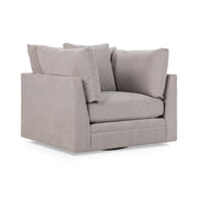 Audrey Upholstered Swivel Chair Elite