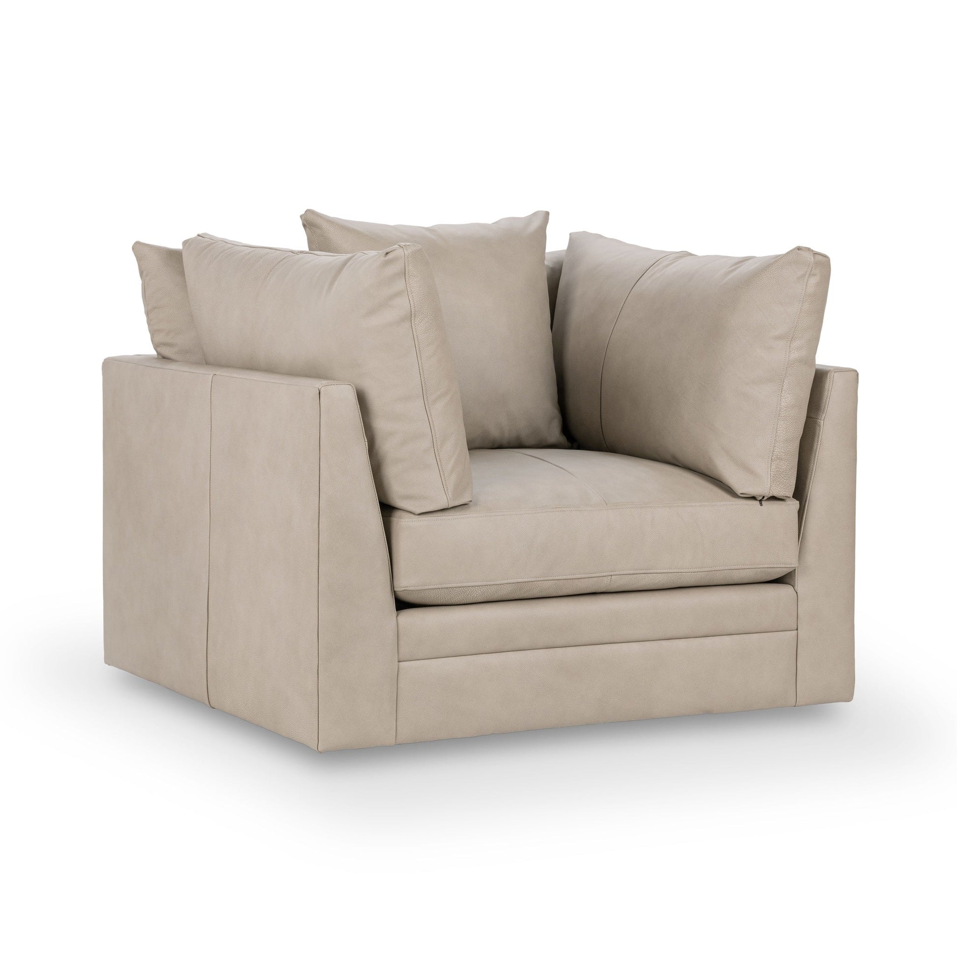 Audrey Swivel Chair - Bliss-Beige