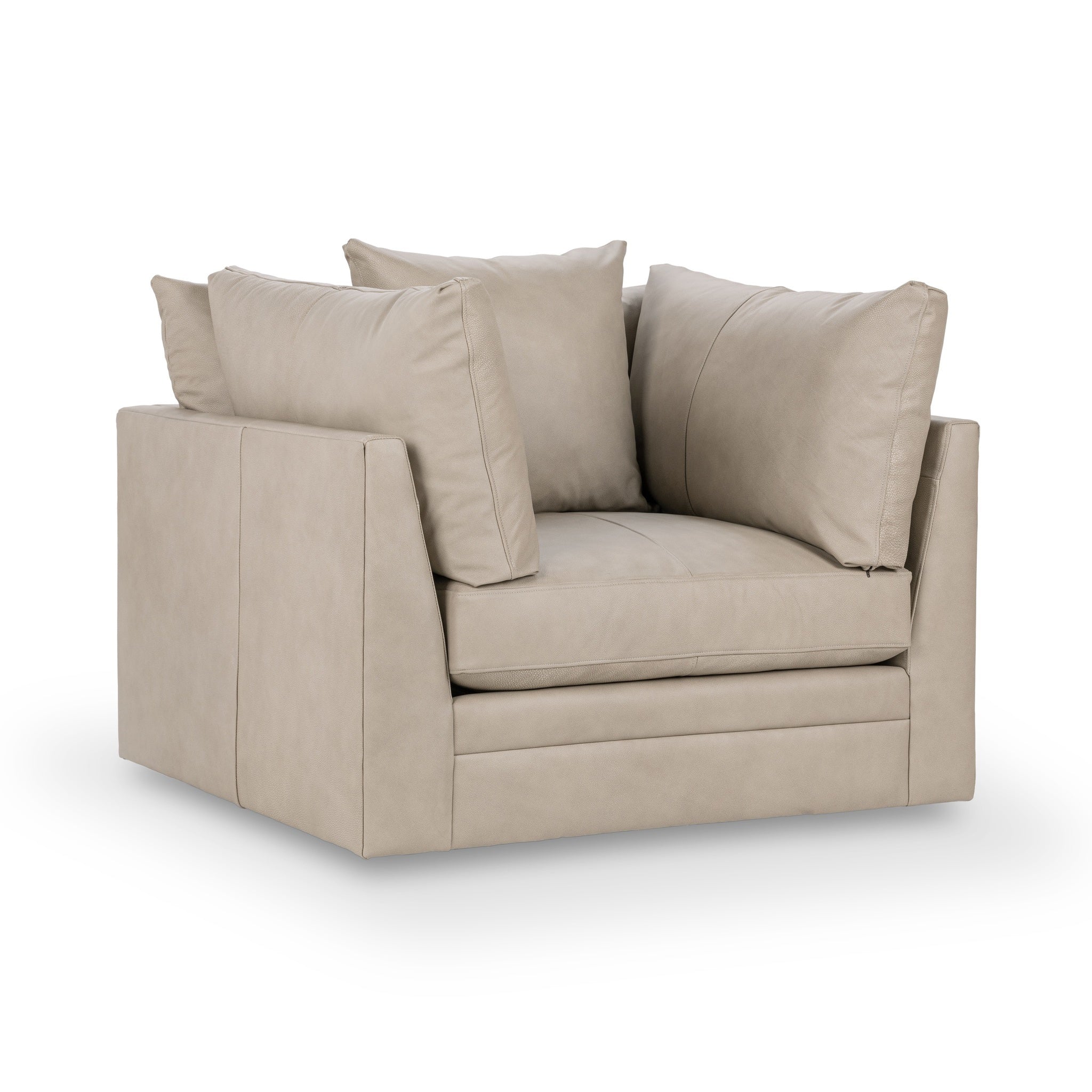 Audrey Swivel Chair - Bliss-Beige