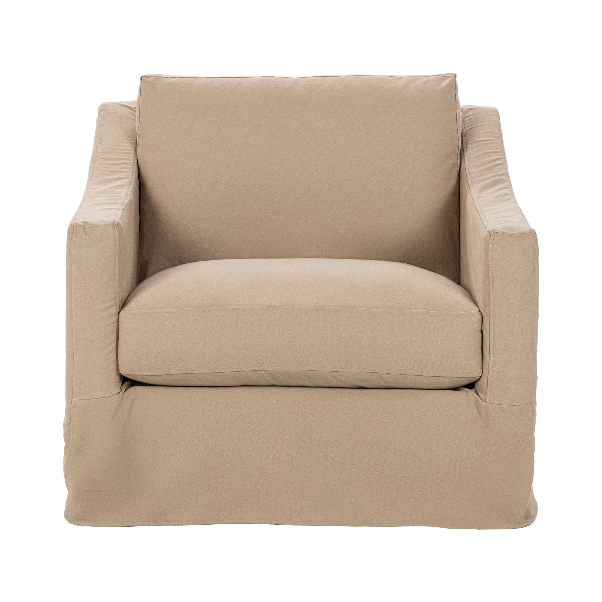 Kipton Swivel Chair - Bliss-Beige
