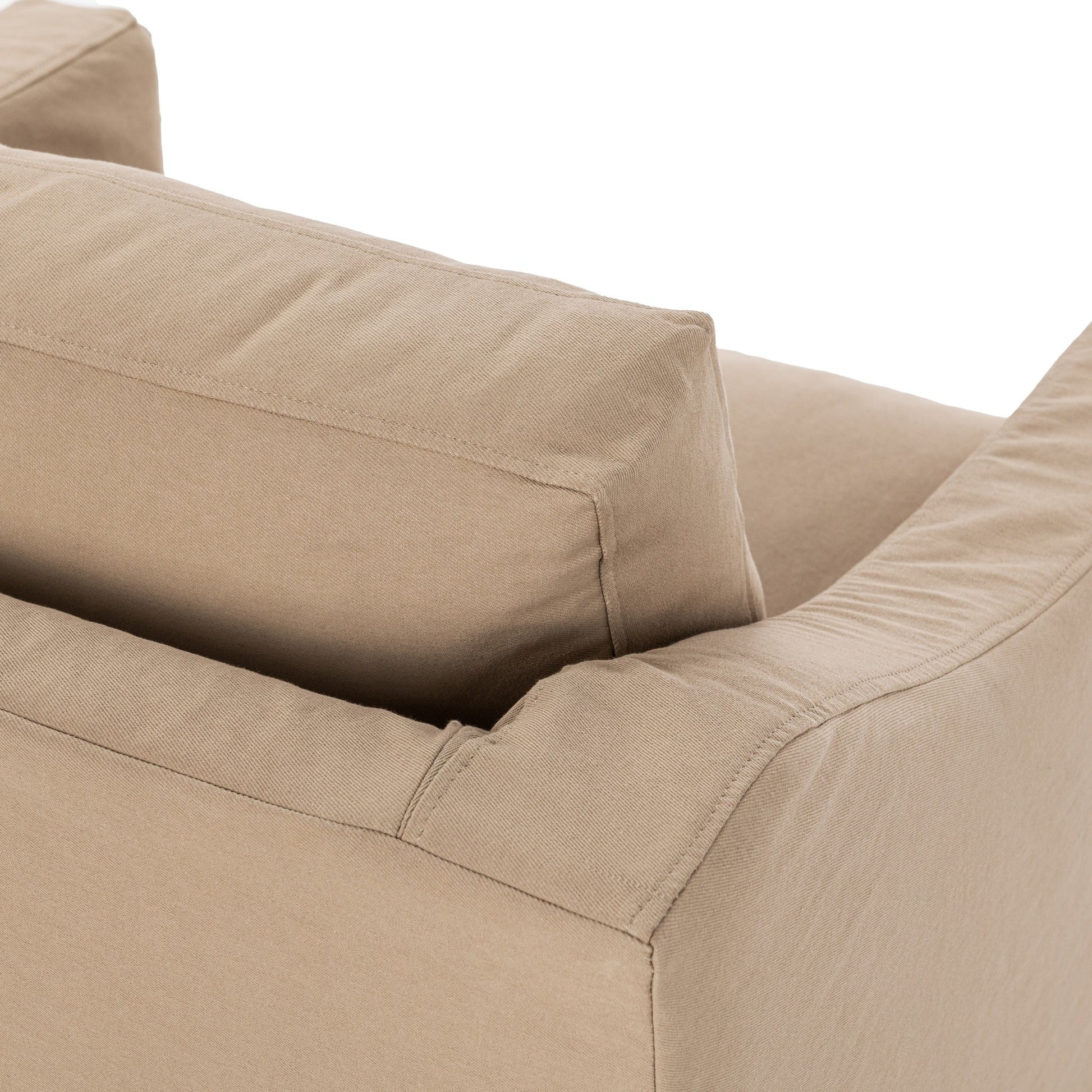 Kipton Swivel Chair - Bliss-Beige