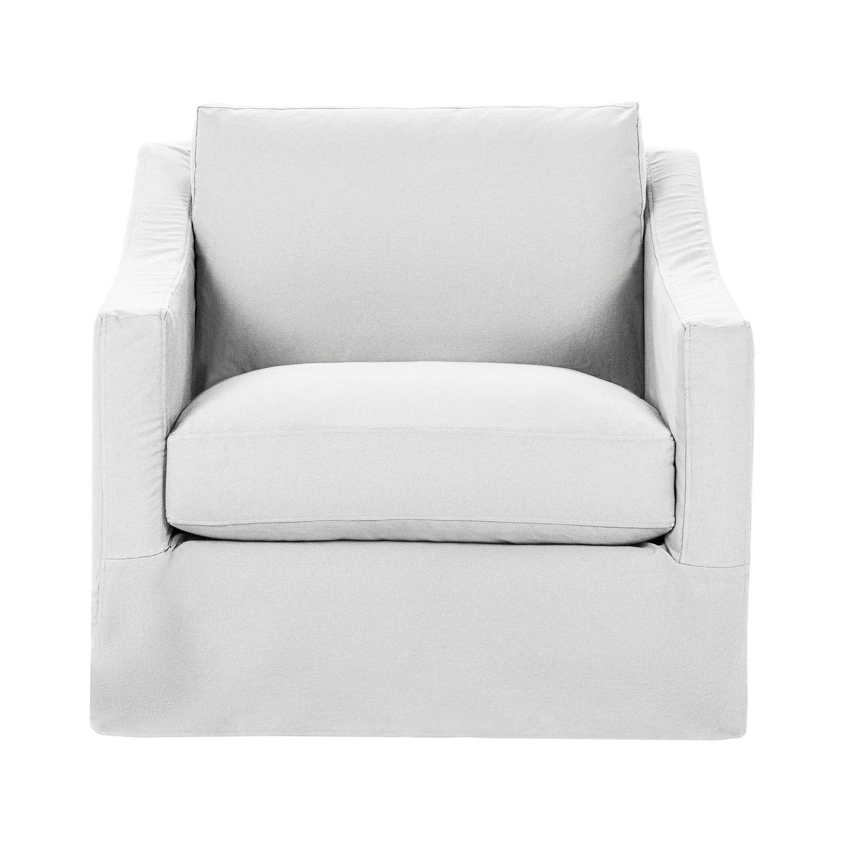 Kipton Swivel Chair - Pearl / Polyester - Classic Home 5310CUDPR