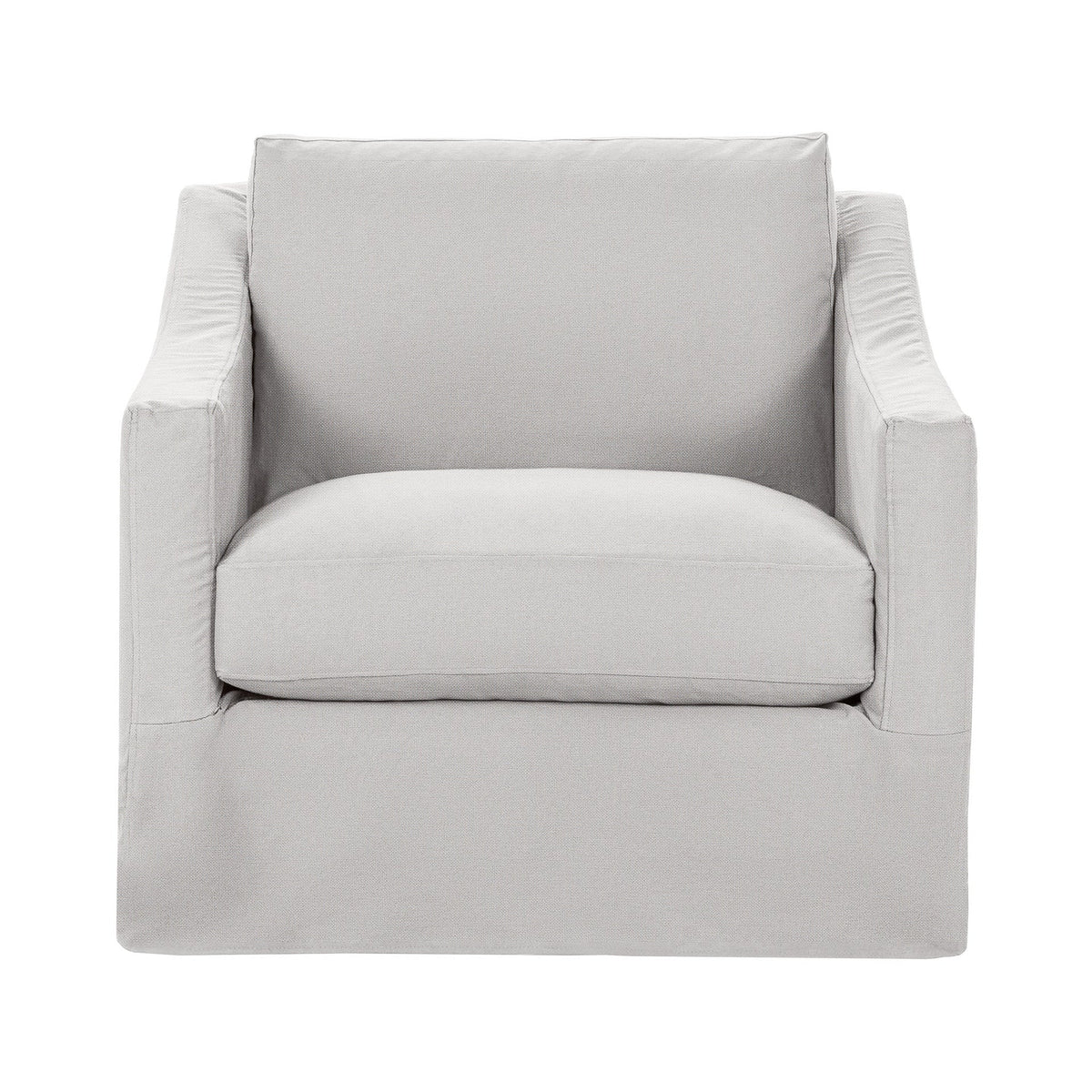 Kipton Swivel Chair - Gray / Polyester - Classic Home 5310CUEGR