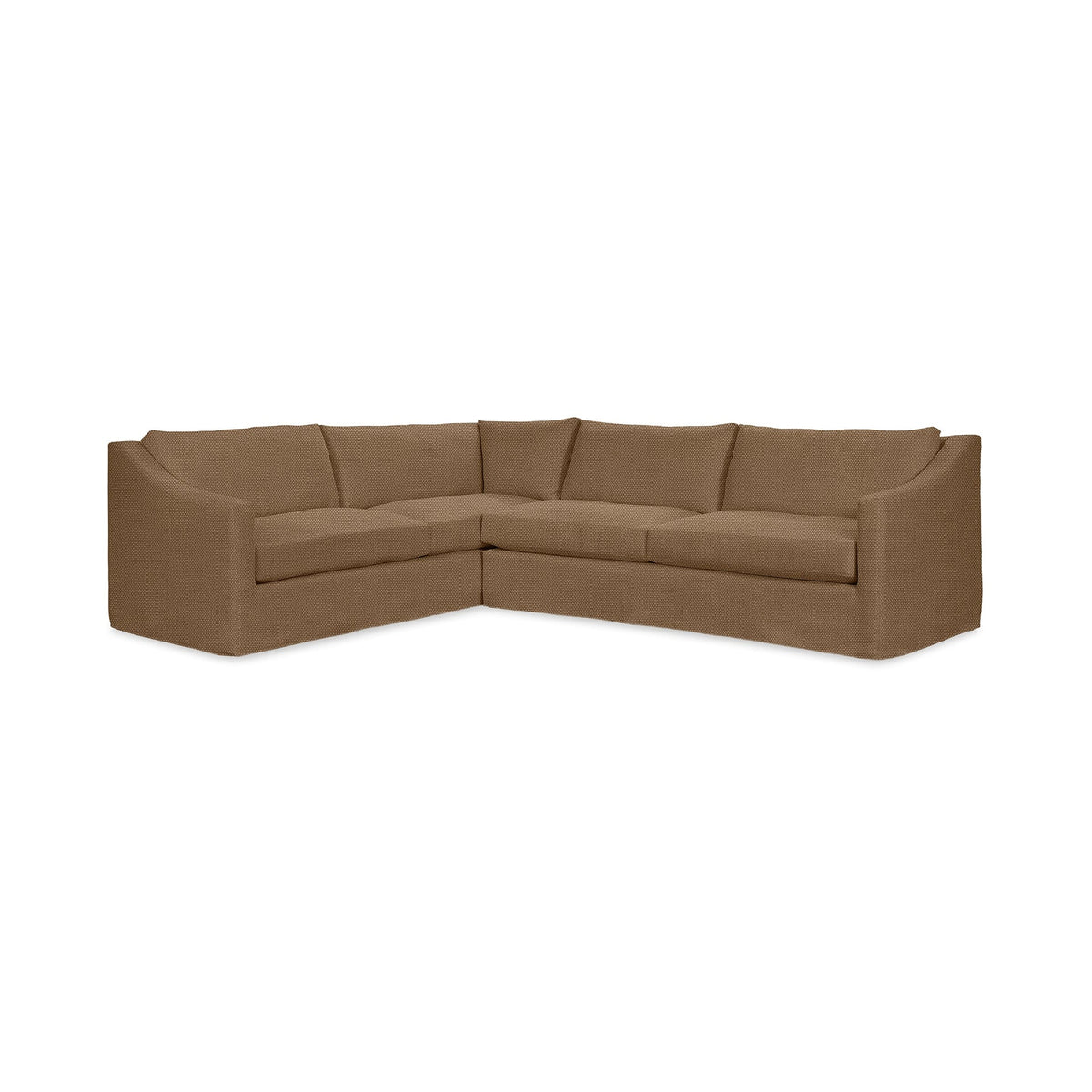 Kipton LAF Corner Sectional - Harvest Bronze / Olefin - Classic Home 5310LSC1602