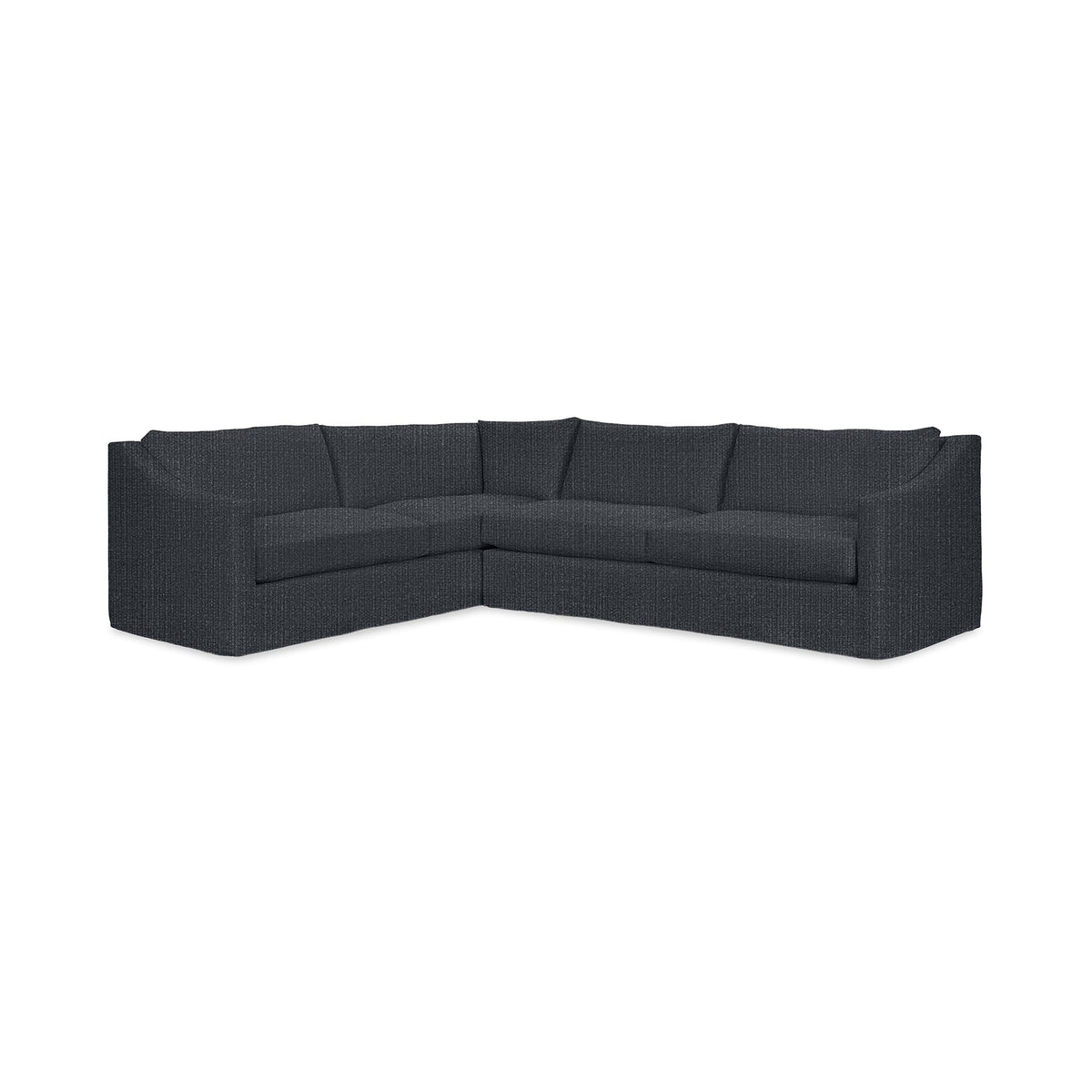 Kipton LAF Corner Sectional - Pacific Blue / Polyester - Classic Home 5310LSC2003