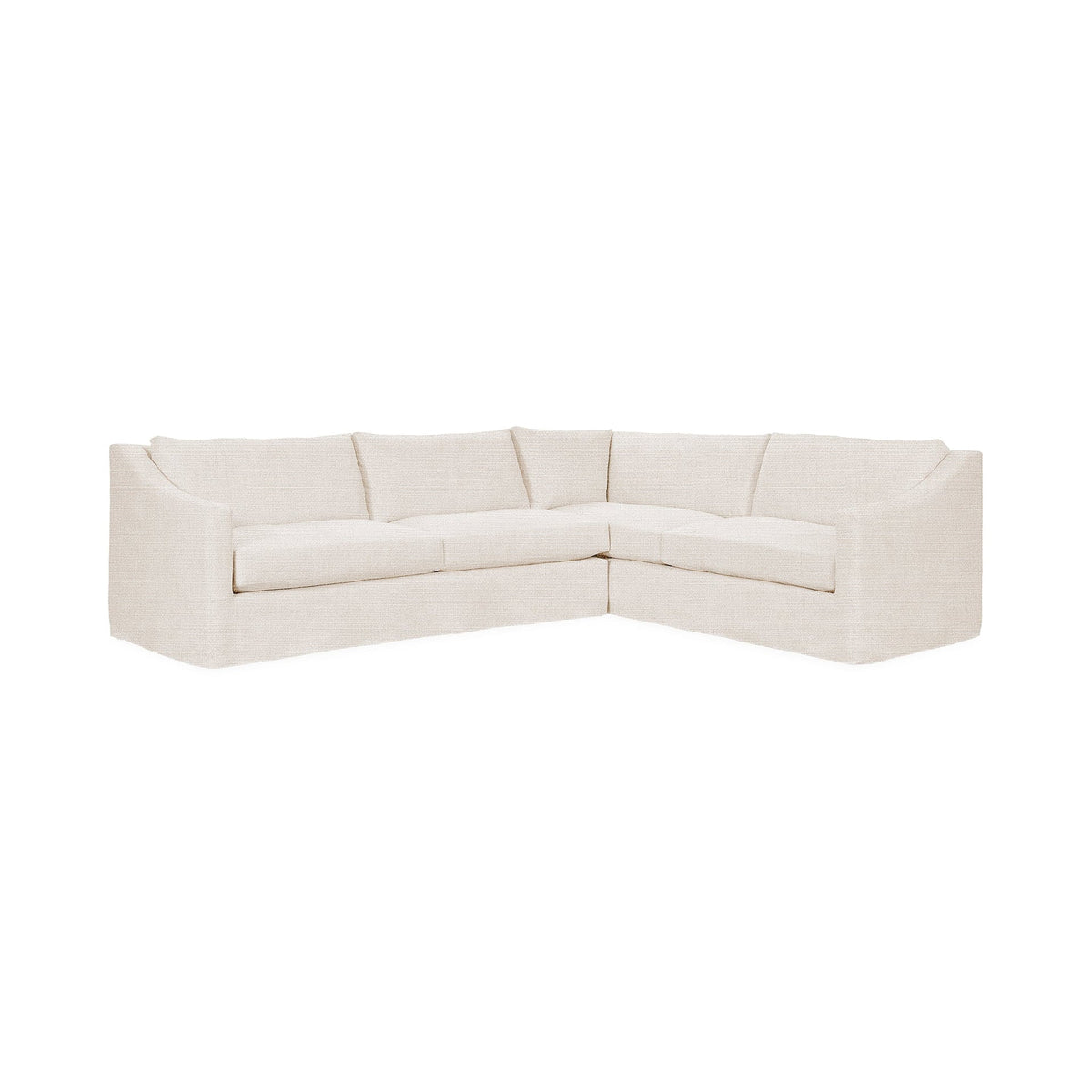 Kipton RAF Corner Sectional - Flax / Polyester - Classic Home 5310RSC1101