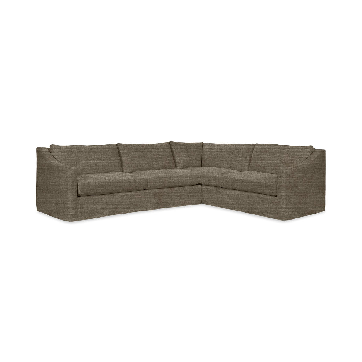 Kipton RAF Corner Sectional - Putty / Polyester - Classic Home 5310RSC2001