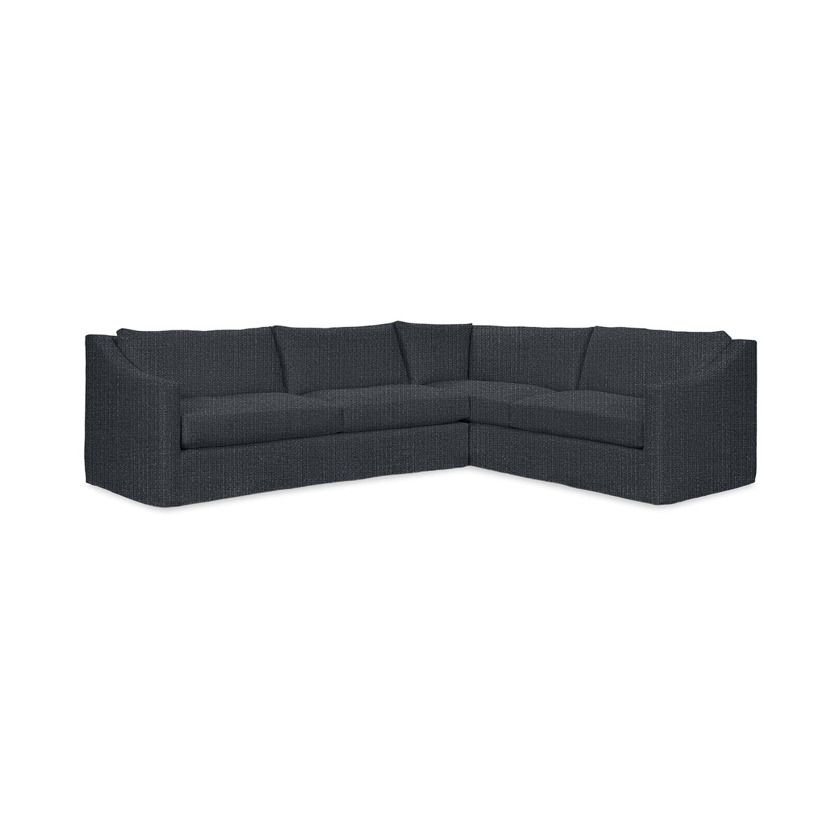 Kipton RAF Corner Sectional - Pacific Blue / Polyester - Classic Home 5310RSC2003