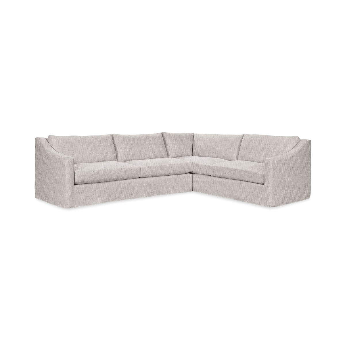Kipton RAF Corner Sectional - Winter Wheat / Polyester - Classic Home 5310RSC2203