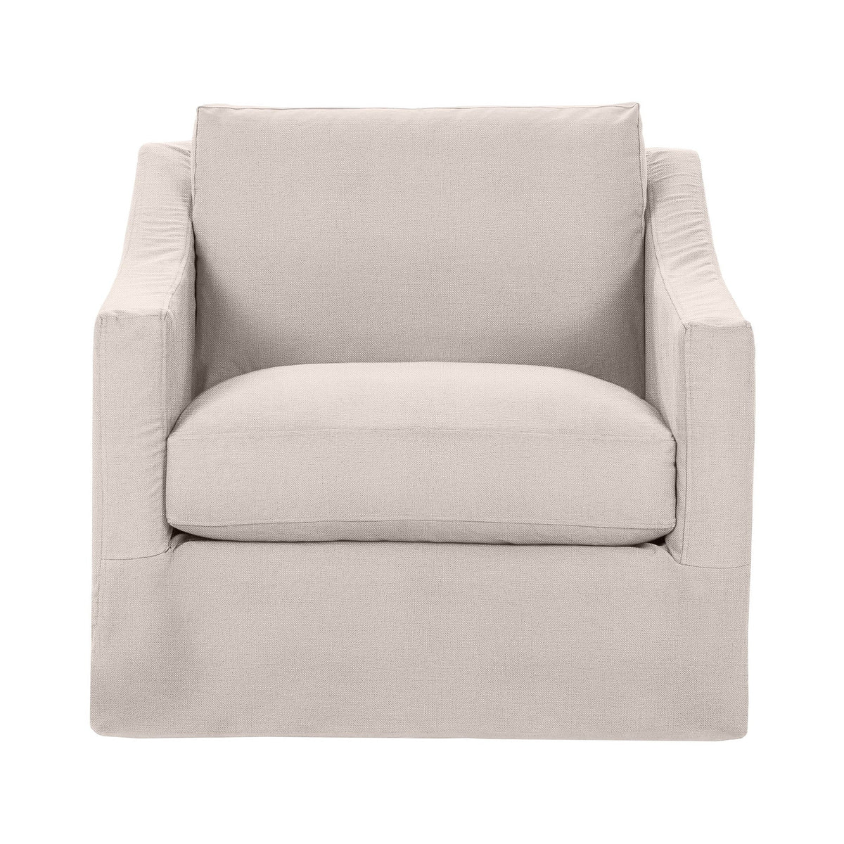 Kipton Swivel Chair - Oat Beige / Olefin - Classic Home 5310SWC1605