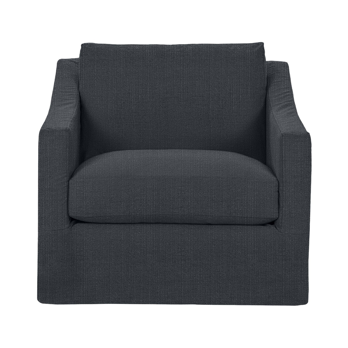 Kipton Swivel Chair - Pacific Blue / Polyester - Classic Home 5310SWC2003
