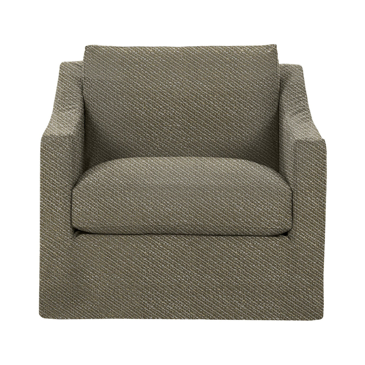 Kipton Swivel Chair - Tuscan Olive / Polyester - Classic Home 5310SWC2103