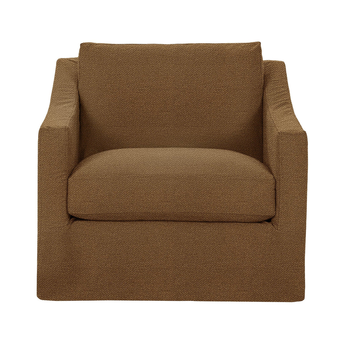 Kipton Swivel Chair - Dijon Mustard / Polyester - Classic Home 5310SWC2202