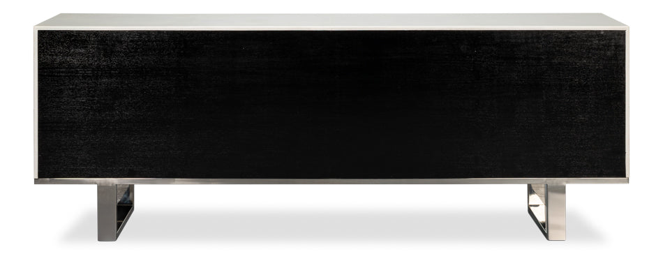 Bronzini Credenza, Embossed White by Sarreid Ltd - view 8