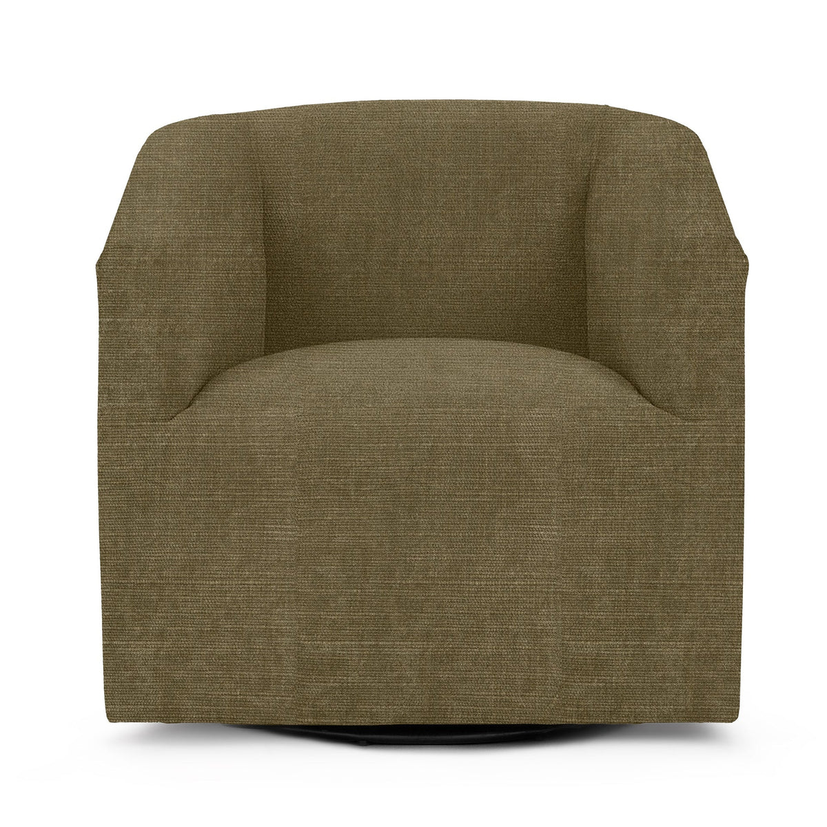 Vernon Swivel Chair - Soft Olive / Polyester - Classic Home 5313SWC2002