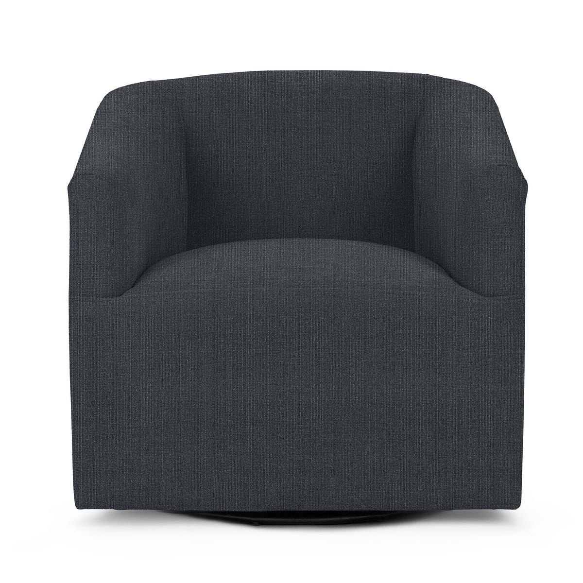 Vernon Swivel Chair - Pacific Blue / Polyester - Classic Home 5313SWC2003
