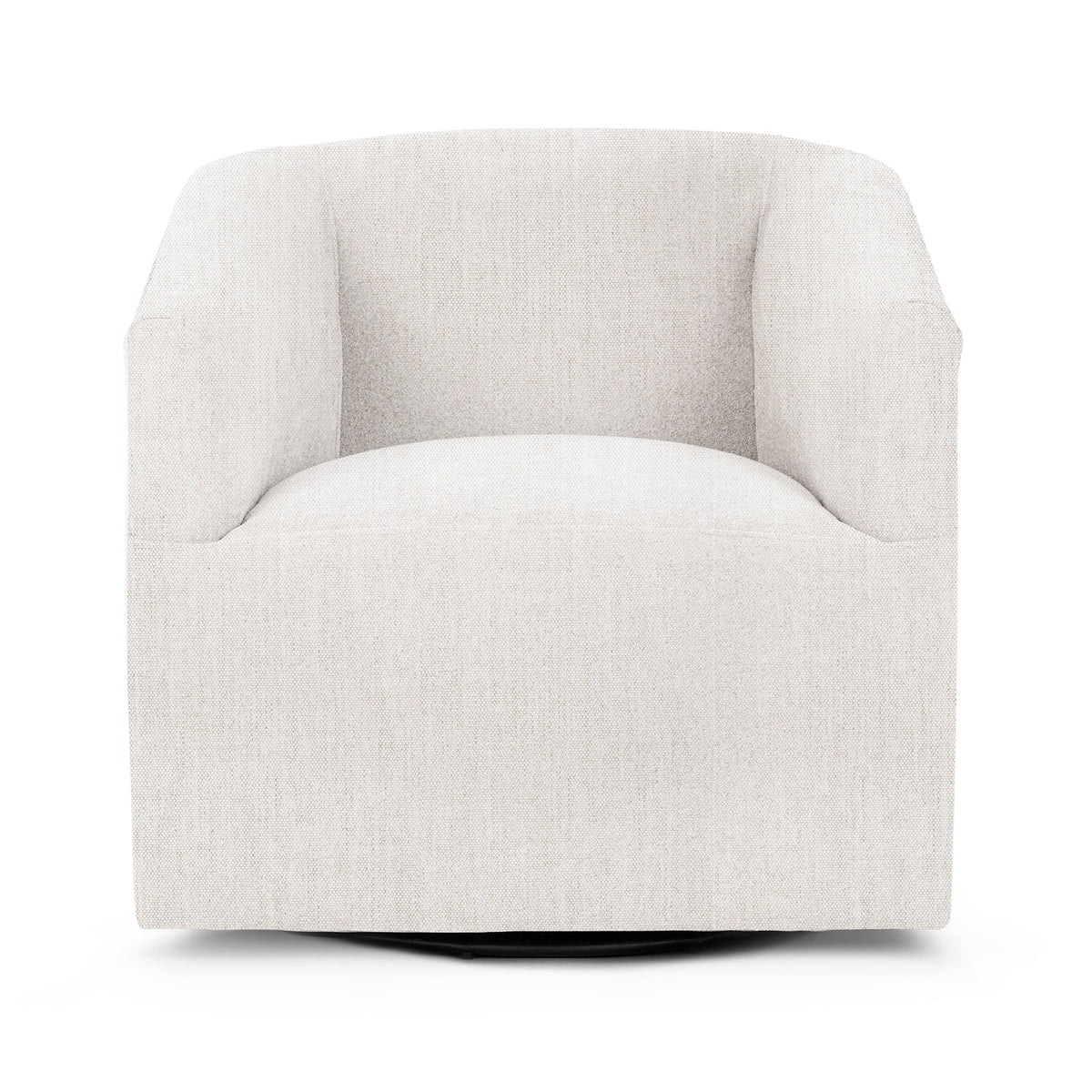 Vernon Swivel Chair - Flax / Polyester - Classic Home 5313SWDFL