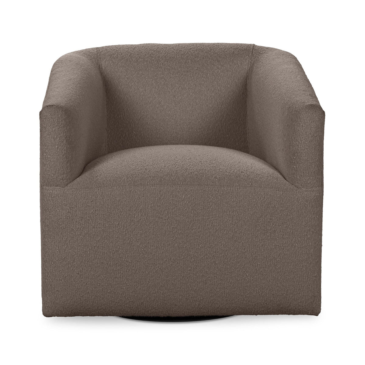 Vernon Swivel Chair - Charcoal / Polyester - Classic Home 5313SWECH