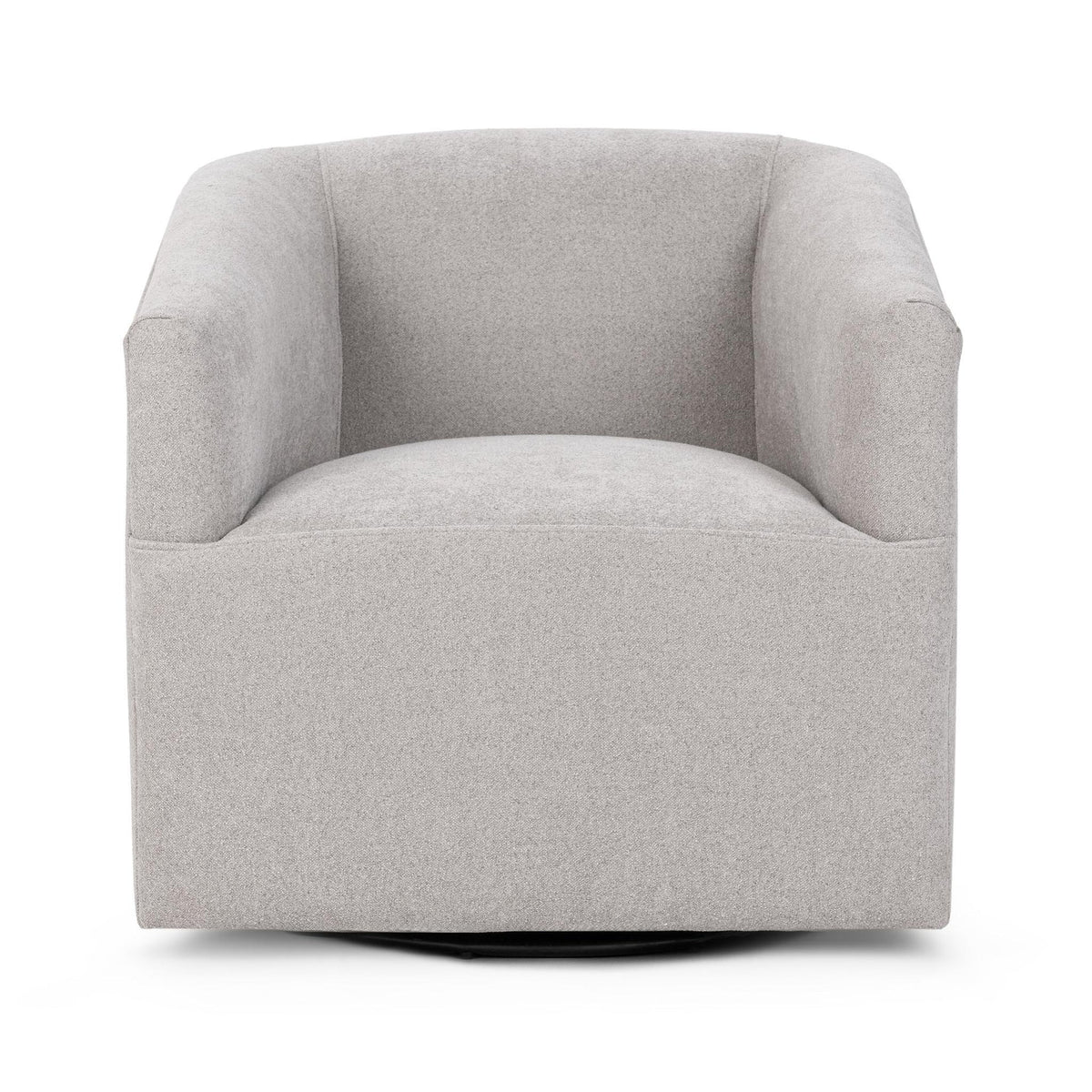 Vernon Swivel Chair - Gray / Polyester - Classic Home 5313SWEGR