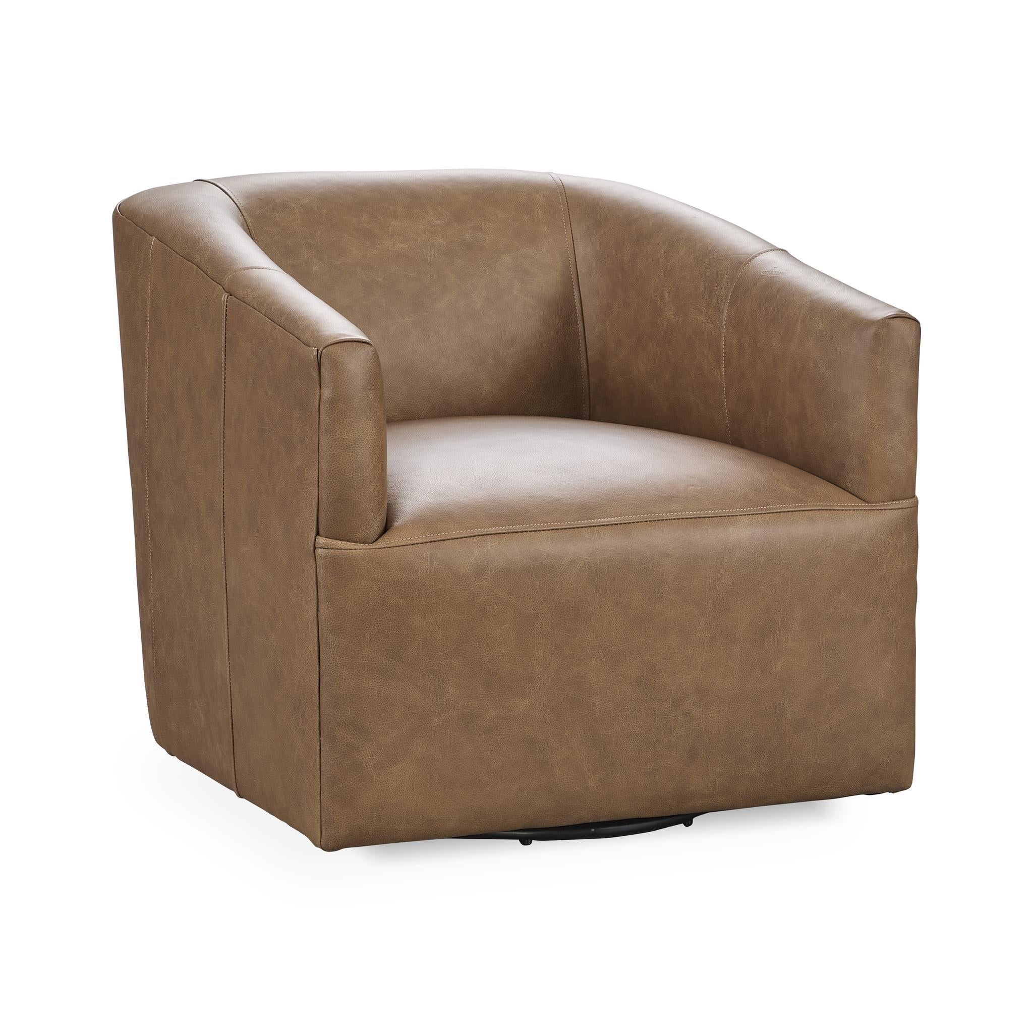 Vernon Swivel Chair - Bliss-Beige