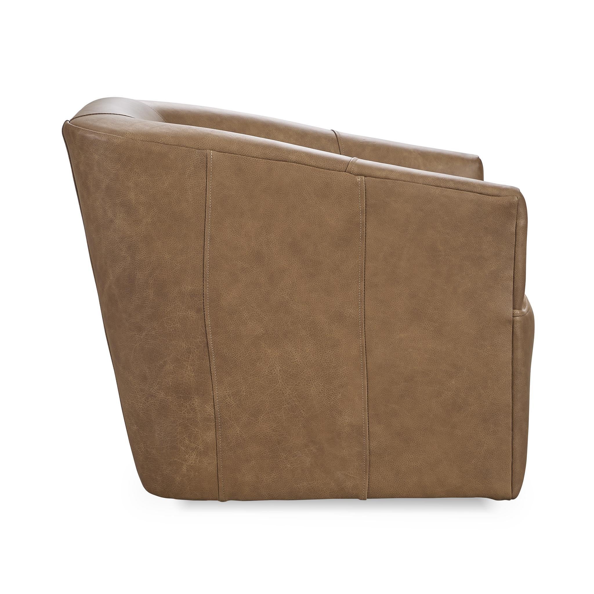 Vernon Swivel Chair - Bliss-Beige
