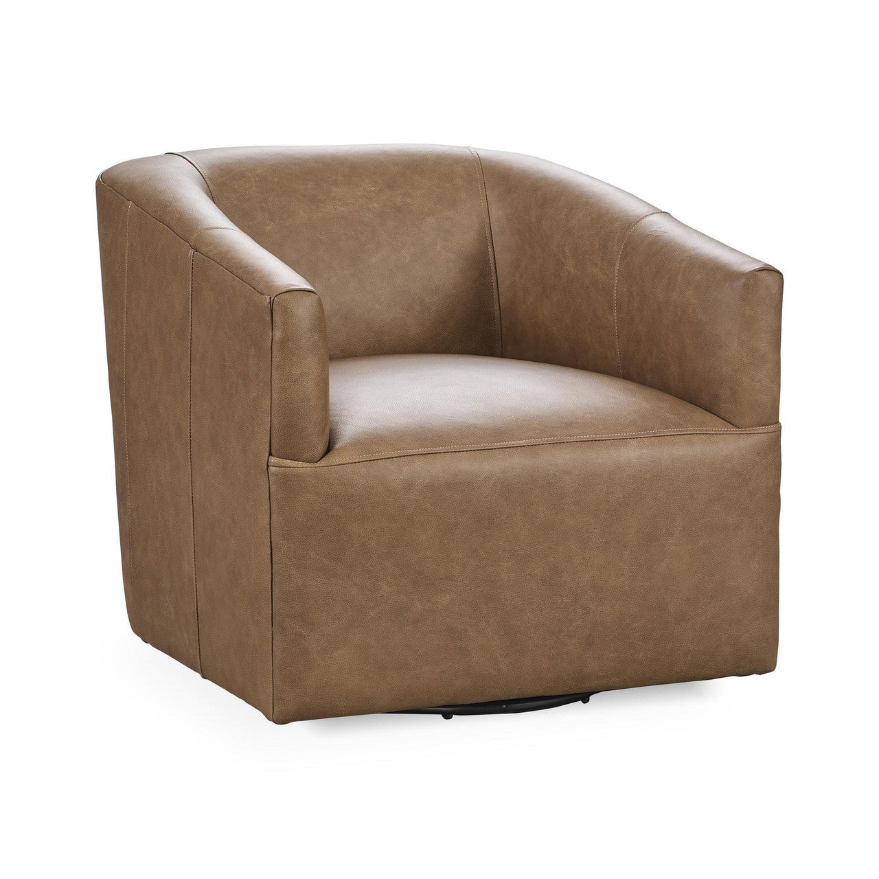 Vernon Leather Swivel Chair El Paso