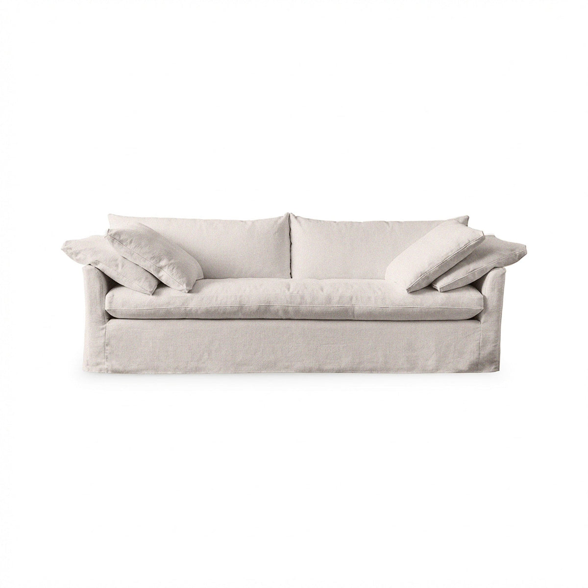Cassiano Slip Cover Sofa - Oat Beige / Olefin - Classic Home 5315SF1605