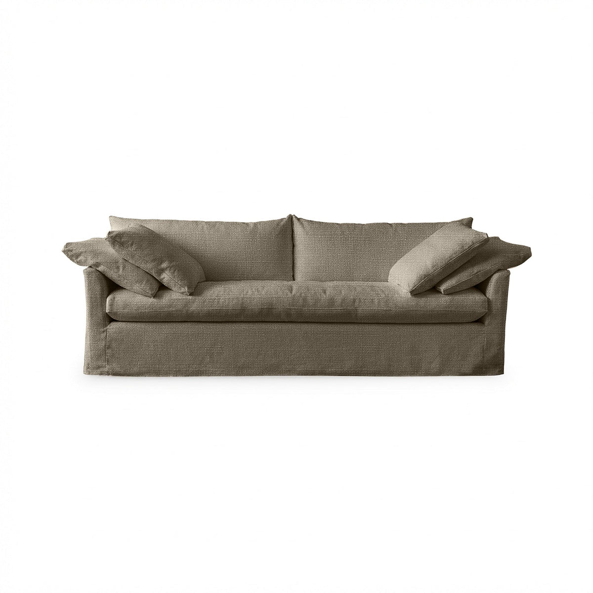 Cassiano Slip Cover Sofa - Putty / Polyester - Classic Home 5315SF2001
