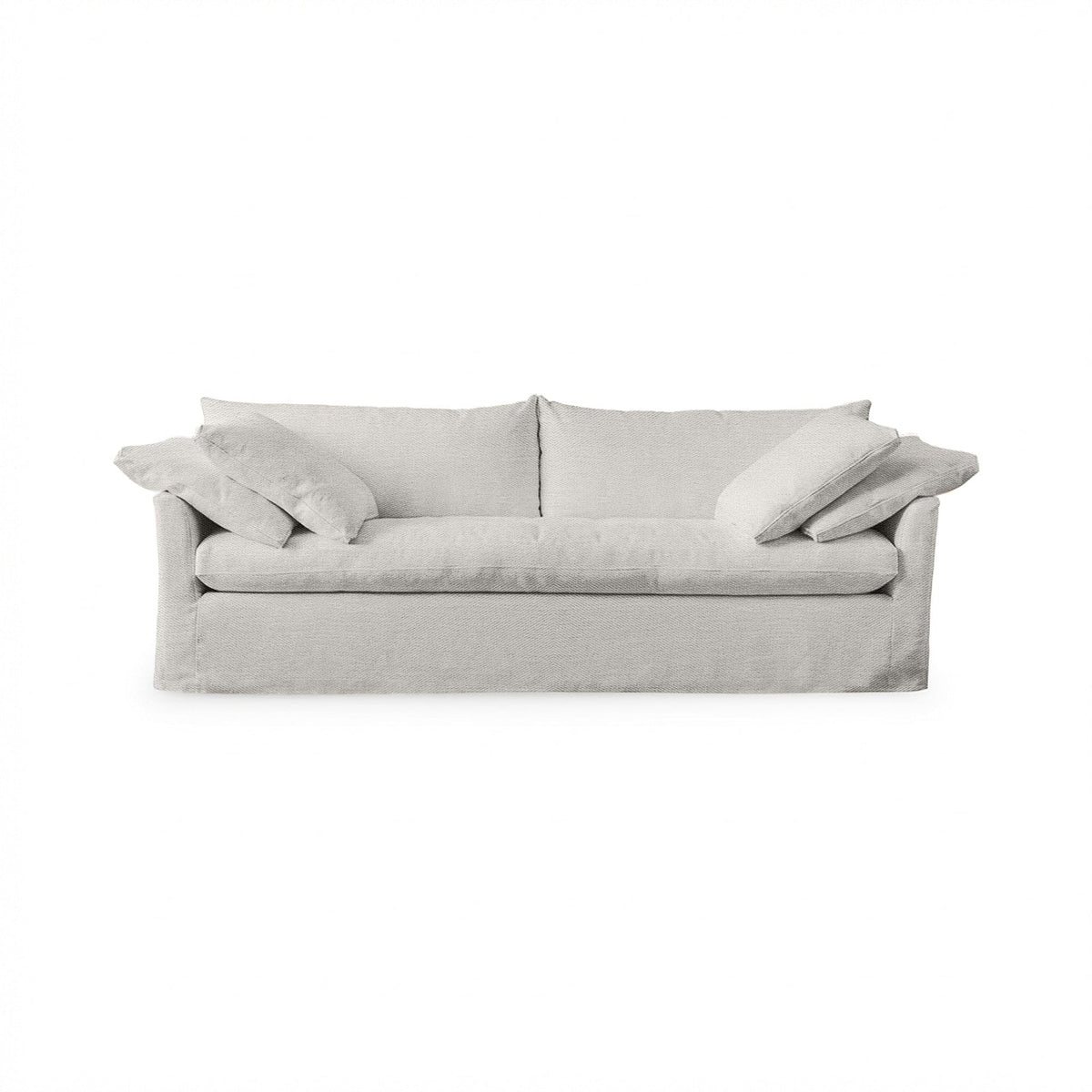 Cassiano Slip Cover Sofa - Winter Wheat / Polyester - Classic Home 5315SF2203