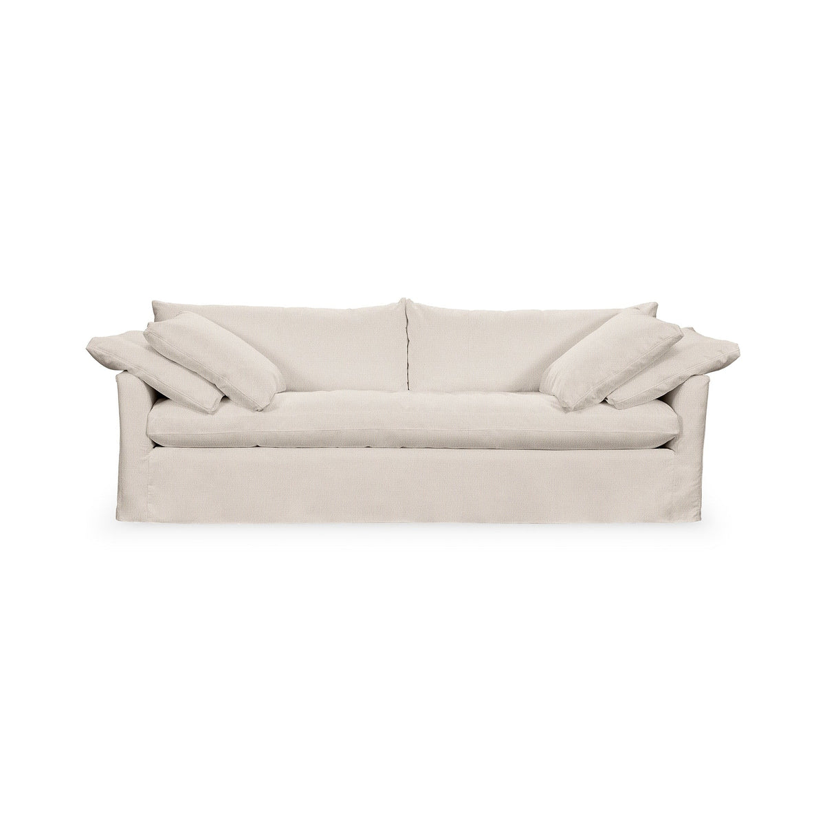 Cassiano Slip Cover Sofa - Twine / Polyester - Classic Home 5315SFDTW