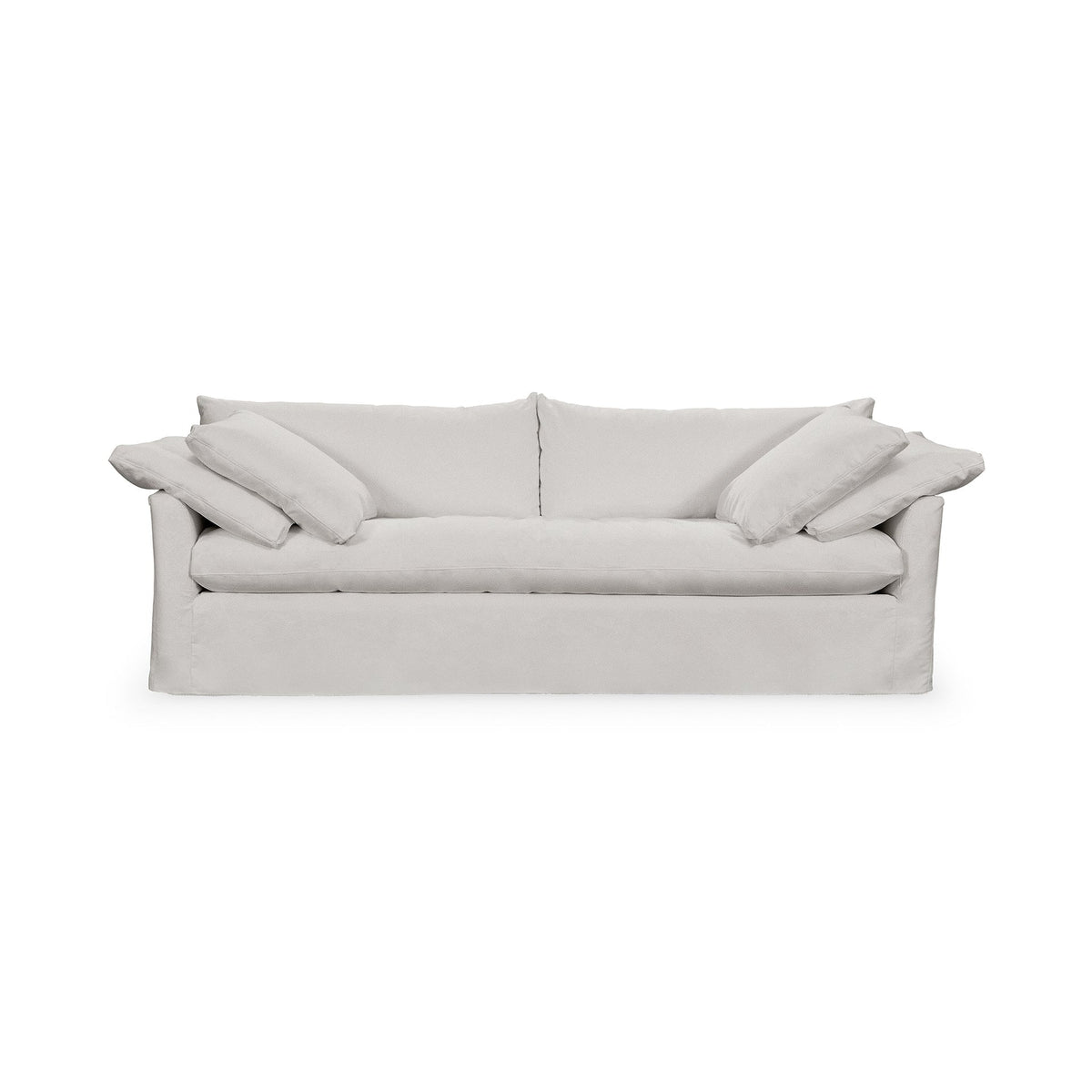 Cassiano Slip Cover Sofa - Gray / Polyester - Classic Home 5315SFEGR