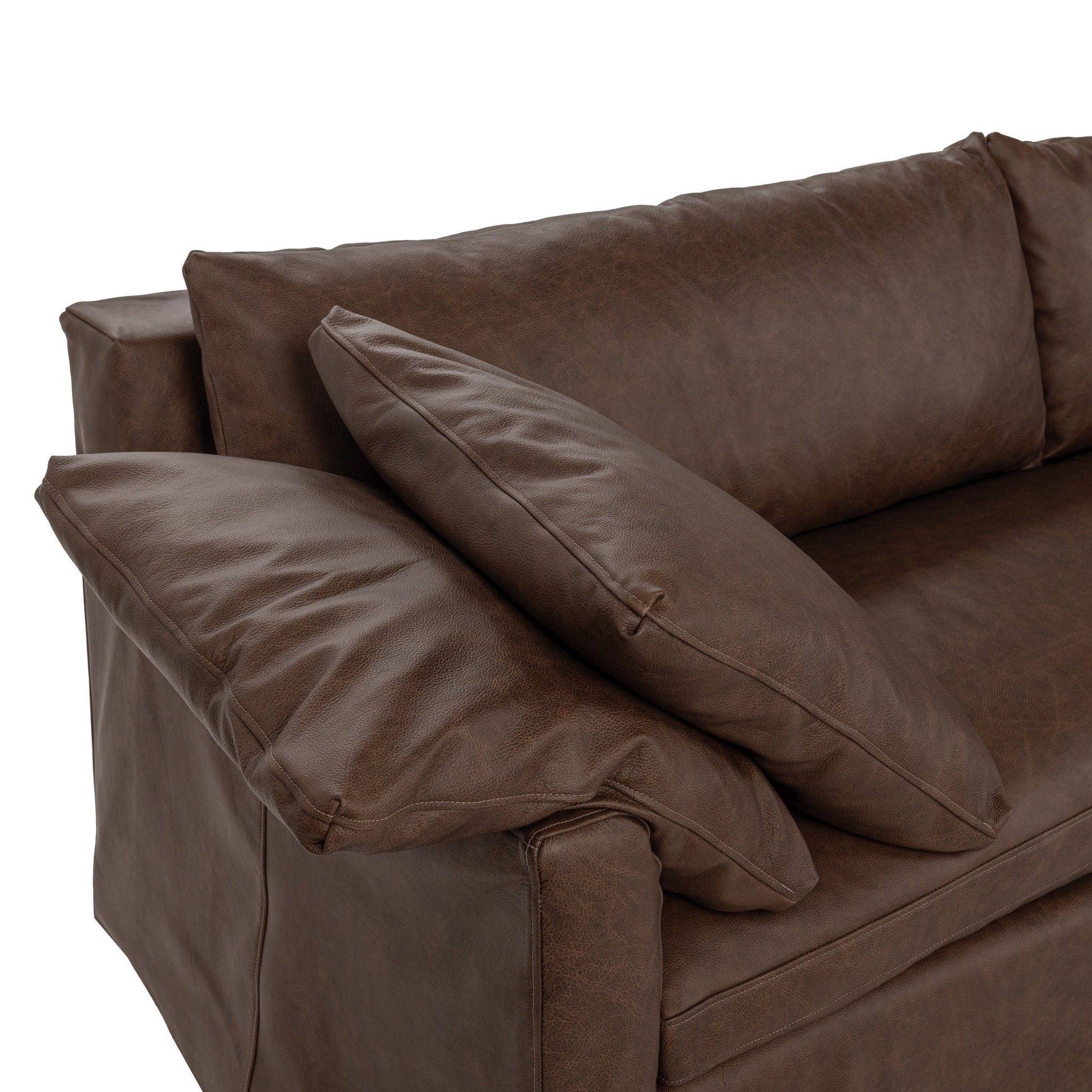 Cassiano Slip Cover Sofa - Harvest Bronze