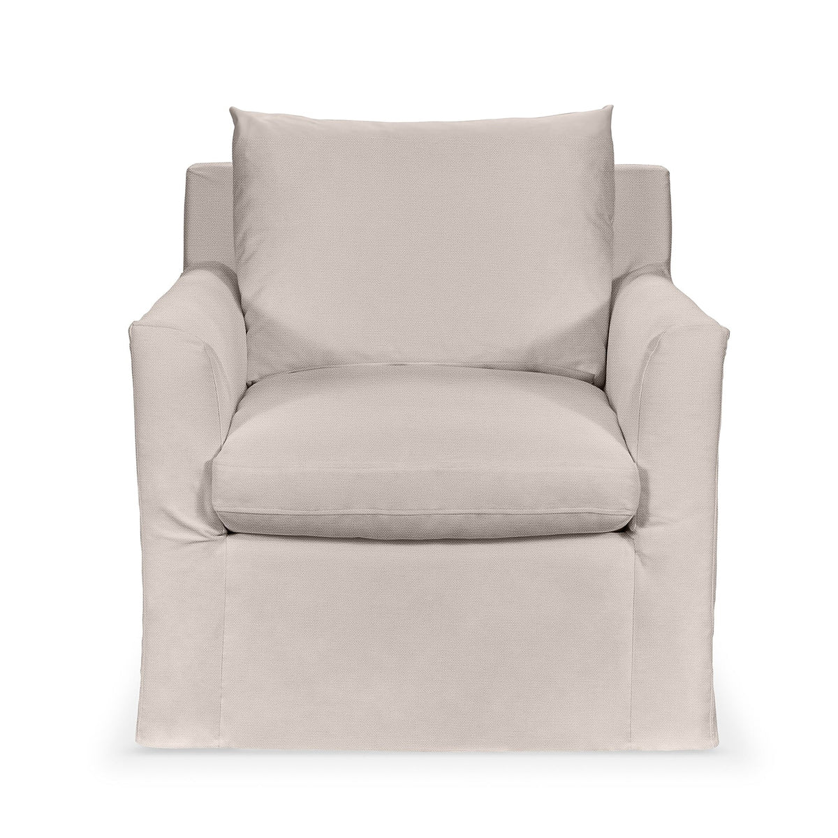 Cassiano Swivel Chair - Oat Beige / Olefin - Classic Home 5315SWC1605