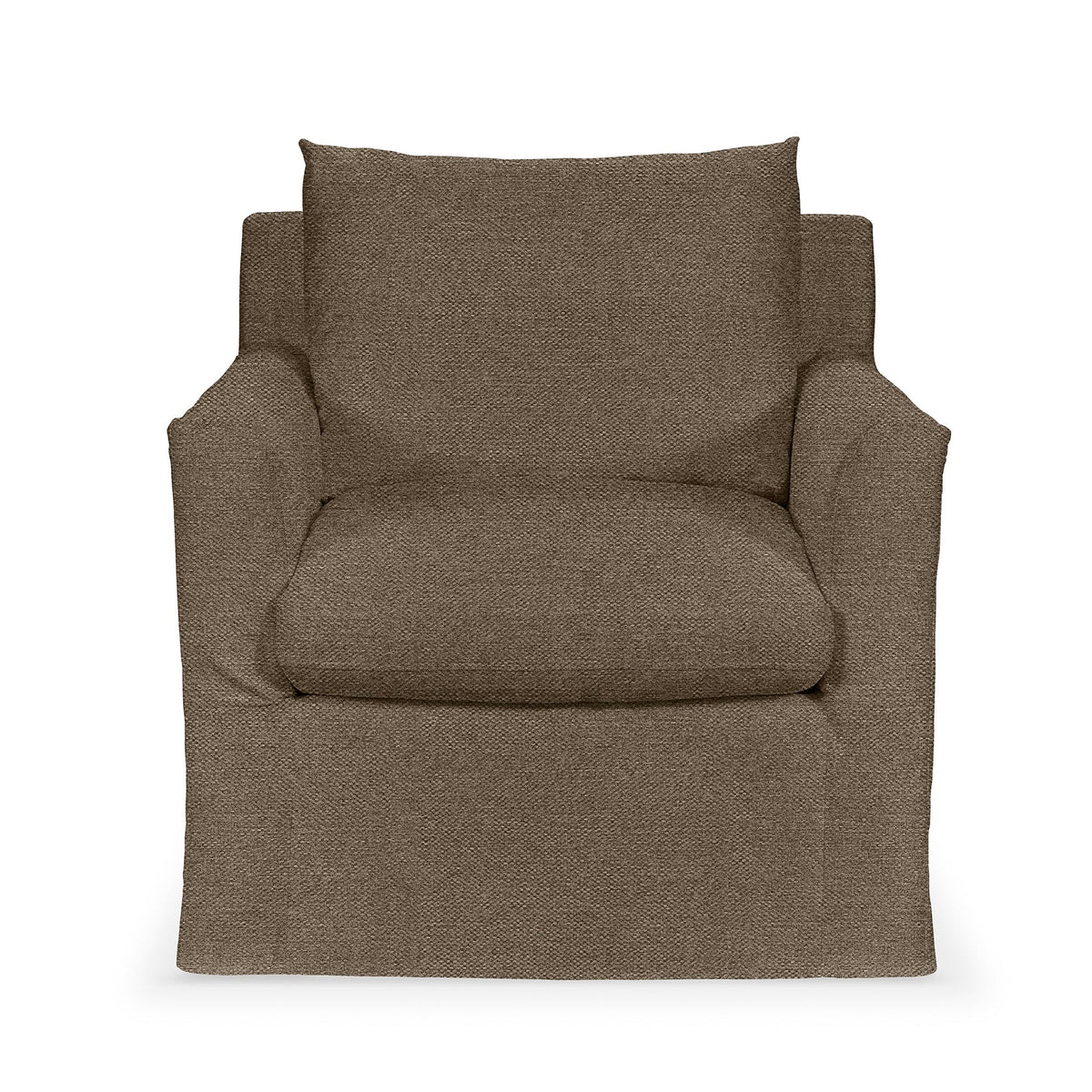 Cassiano Swivel Chair - Mink Brown / Olefin - Classic Home 5315SWC1606