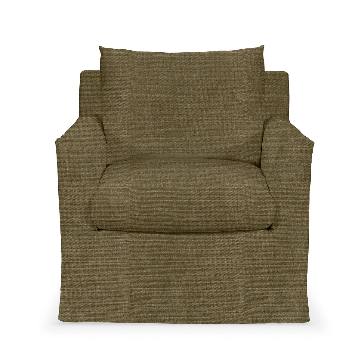 Cassiano Swivel Chair - Soft Olive / Polyester - Classic Home 5315SWC2002