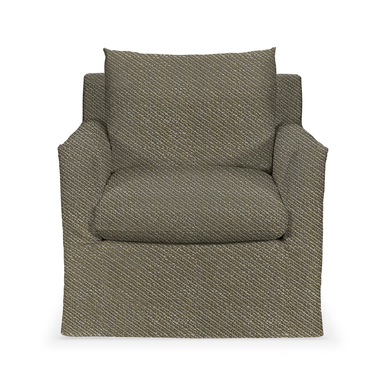 Cassiano Swivel Chair - Tuscan Olive / Polyester - Classic Home 5315SWC2103